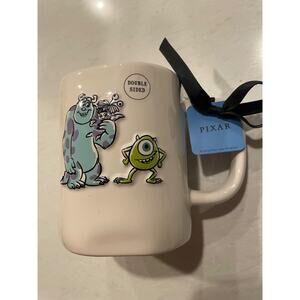 NEW Rae Dunn SCREAM TEAM Mug Monsters Inc Disney Pixar SULLY BOO MIKE WAZOWSKI
